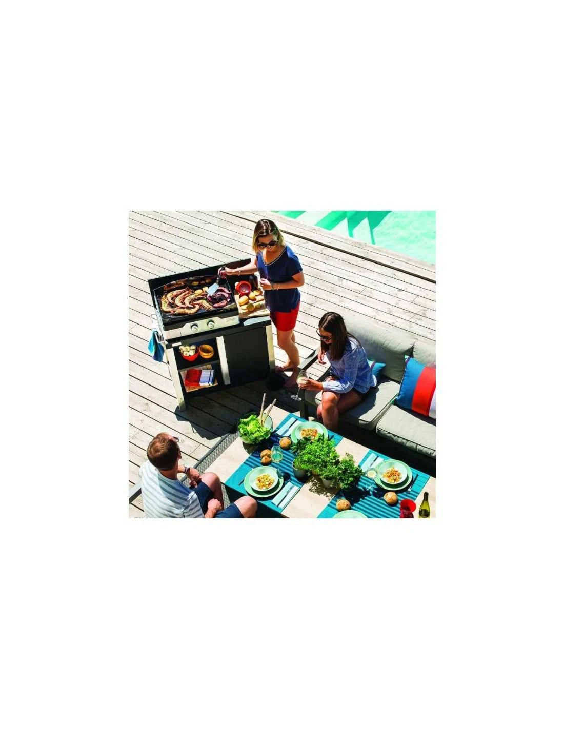 COMBO PLANCHA ALLURE ELECTRIQUE 260 DUO+CHARIOT DUO 4 COMBO PLANCHA ALLURE ELECTRIQUE 260 DUO+CHARIOT DUO – Image 2