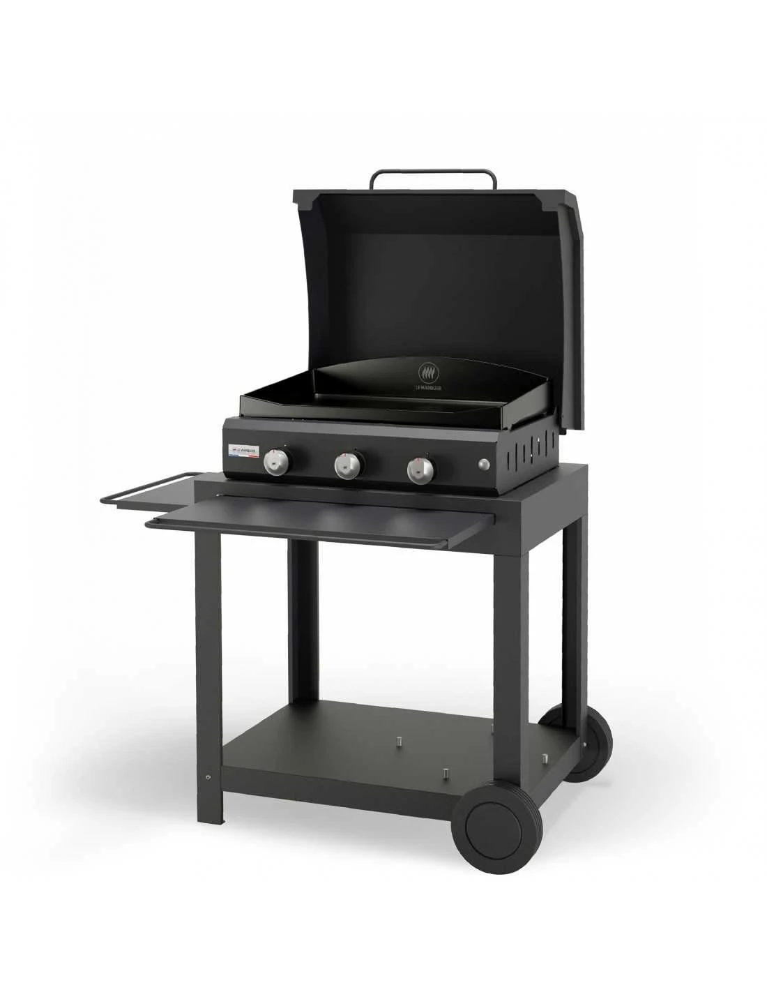 COMBO PLANCHA AMALIA 360 + CHARIOT +COUVERCLE NOIR 3 COMBO PLANCHA AMALIA 360 + CHARIOT +COUVERCLE NOIR