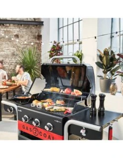 BARBECUE HYBRIDE GAS2COAL 2.0 - 3 BRÛLEURS / CHARBROIL -Barbecue Grillades Magasin barbecue gas2coal 20 3 bruleurs charbroil 2