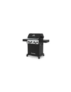 BARBECUE GAZ CROWN 480 + RÔTISSOIRE - BROIL KING -Barbecue Grillades Magasin barbecue gaz crown 480 rotissoire broil king 4