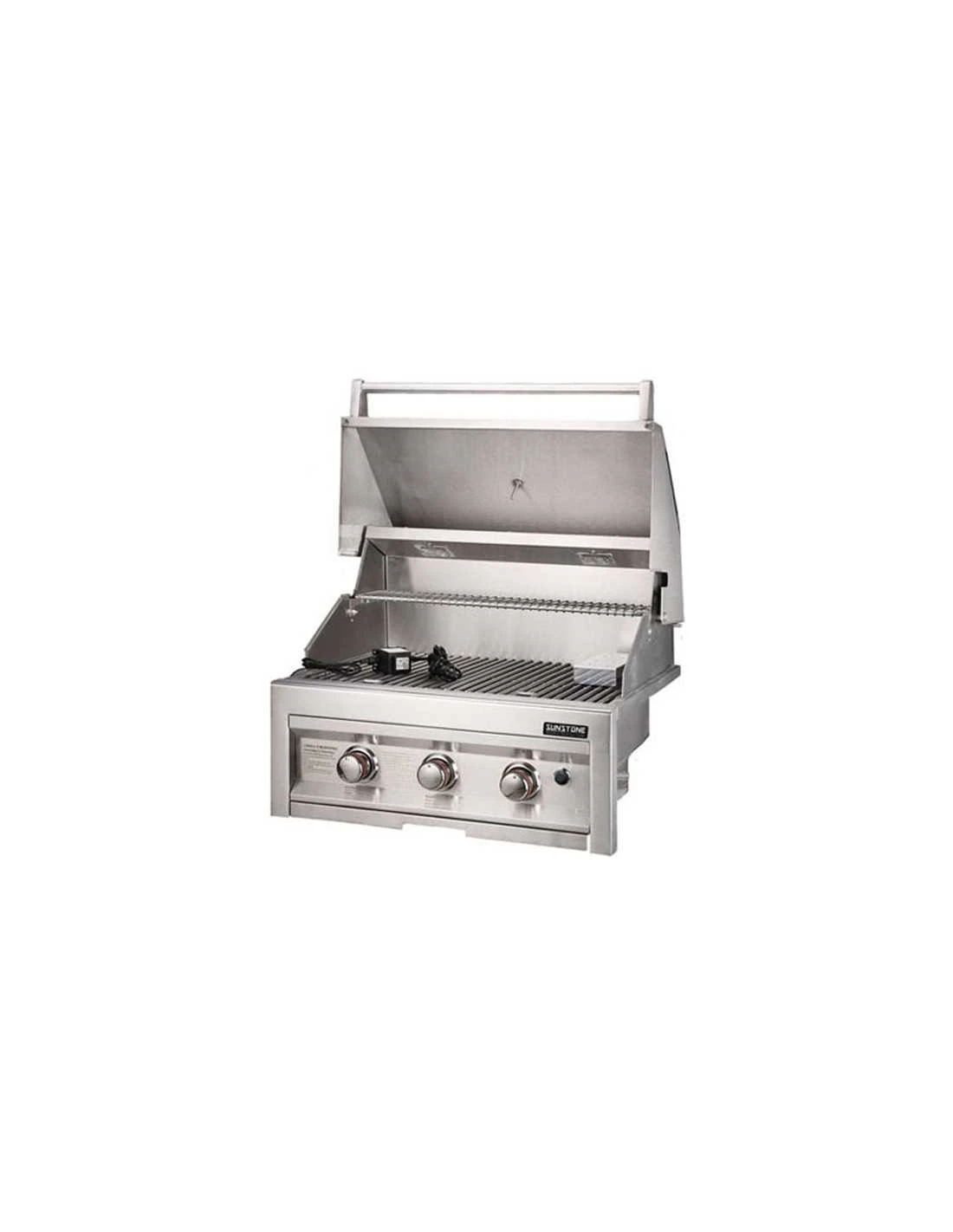 BARBECUE GAZ ENCASTRABLE SUNSTONE 3 FEUX-71CM 3 BARBECUE GAZ ENCASTRABLE SUNSTONE 3 FEUX-71CM