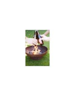 BRASERO JACK 60 CM - ACIER CORTEN - BARBECOOK -Barbecue Grillades Magasin brasero jack 60 cm acier corten barbecook 6