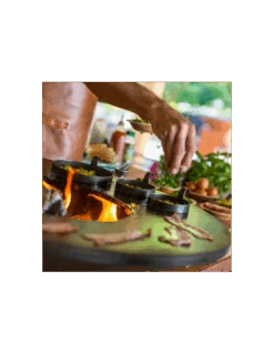 BRASERO OFYR CLASSIC 85 CORTENE -Barbecue Grillades Magasin brasero ofyr classic 85 plancha acier cortene pied 75cm 3