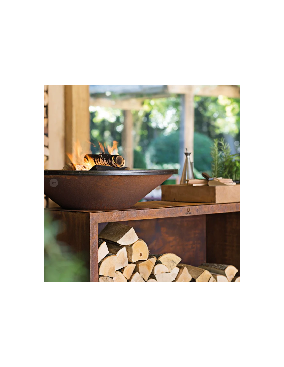 BRASERO OFYR ISLAND 100 CORTEN TECK 6 BRASERO OFYR ISLAND 100 CORTEN TECK – Image 4