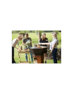 BRASERO/PLANCHA NESTOR CORTEN - BARBECOOK 21 BRASERO/PLANCHA NESTOR CORTEN - BARBECOOK -Barbecue Grillades Magasin brasero plancha nestor corten barbecook 9