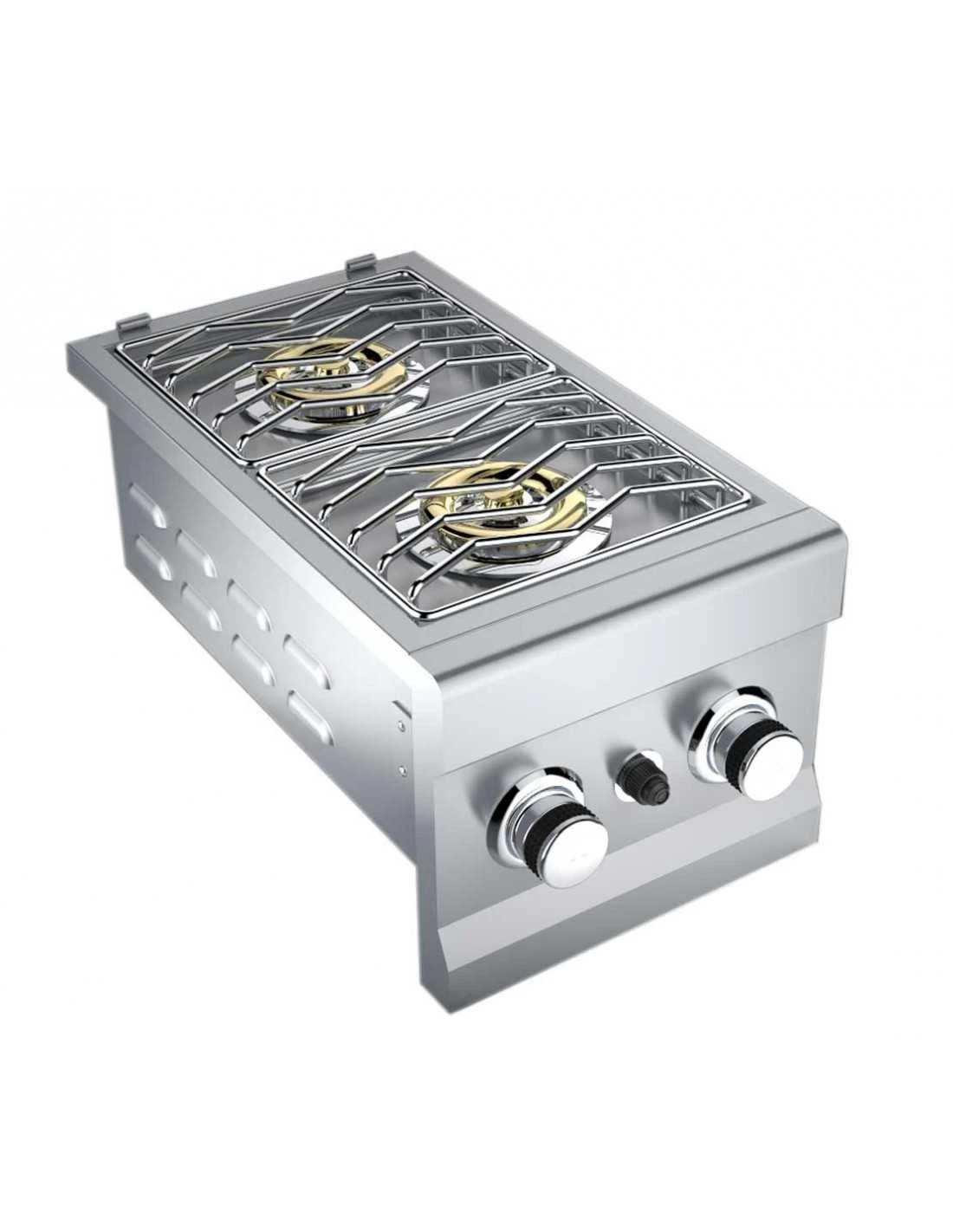 BRULEUR ENCASTRABLE FEUX DOUBLE -32CM 5 BRULEUR ENCASTRABLE FEUX DOUBLE -32CM â Image 3