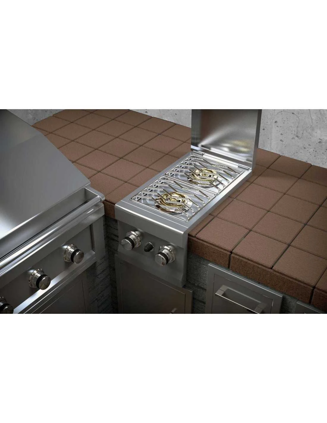 BRULEUR ENCASTRABLE FEUX DOUBLE -32CM 7 BRULEUR ENCASTRABLE FEUX DOUBLE -32CM â Image 5