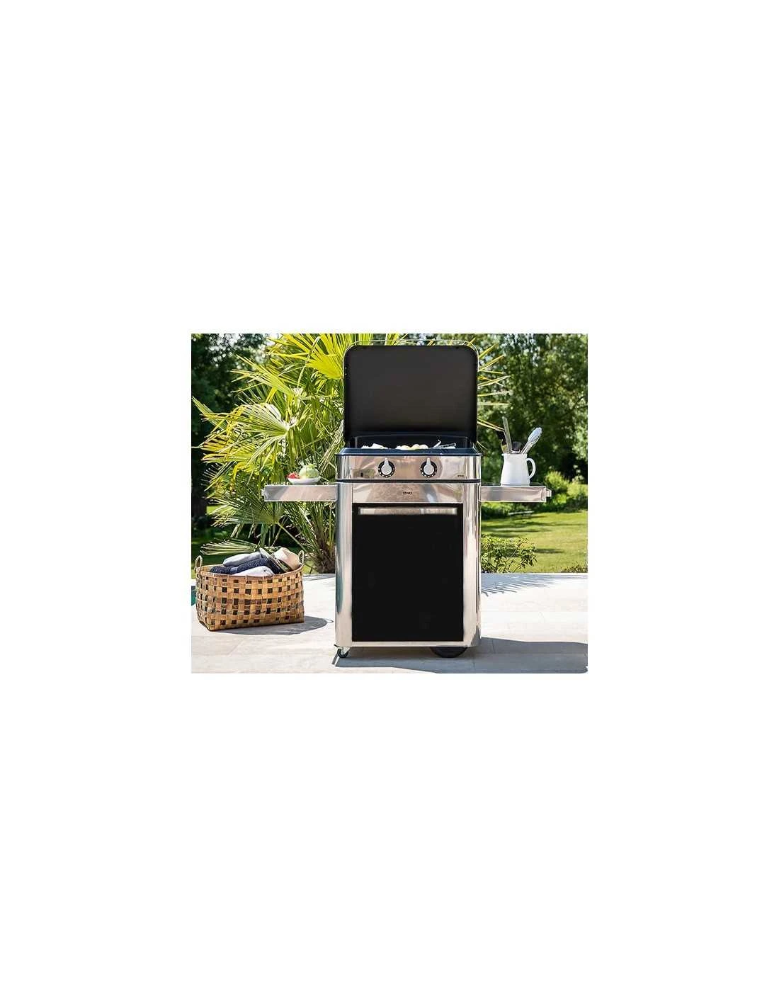 COMBO PLANCHA + CHARIOT ENOSIGN 65 INOX CAPOT NOIR 9 COMBO PLANCHA + CHARIOT ENOSIGN 65 INOX CAPOT NOIR â Image 7