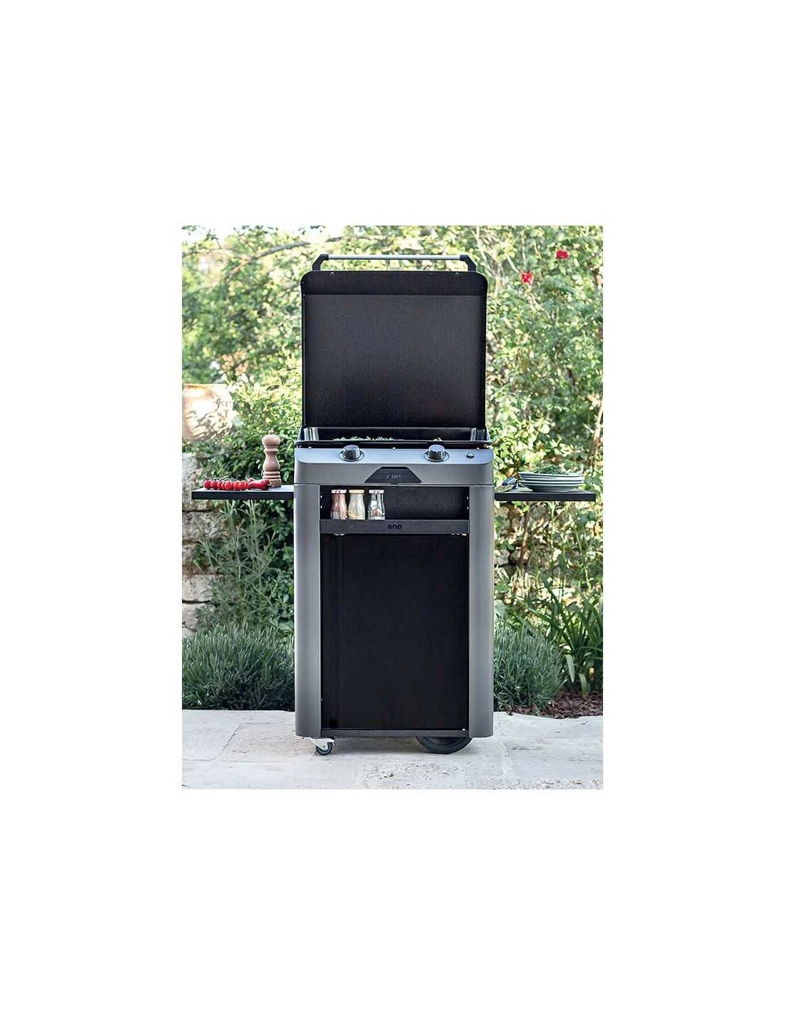 COMBO PLANCHA + CHARIOT -FUSION GRIS ACIER - ENO 4 COMBO PLANCHA + CHARIOT -FUSION GRIS ACIER - ENO – Image 2