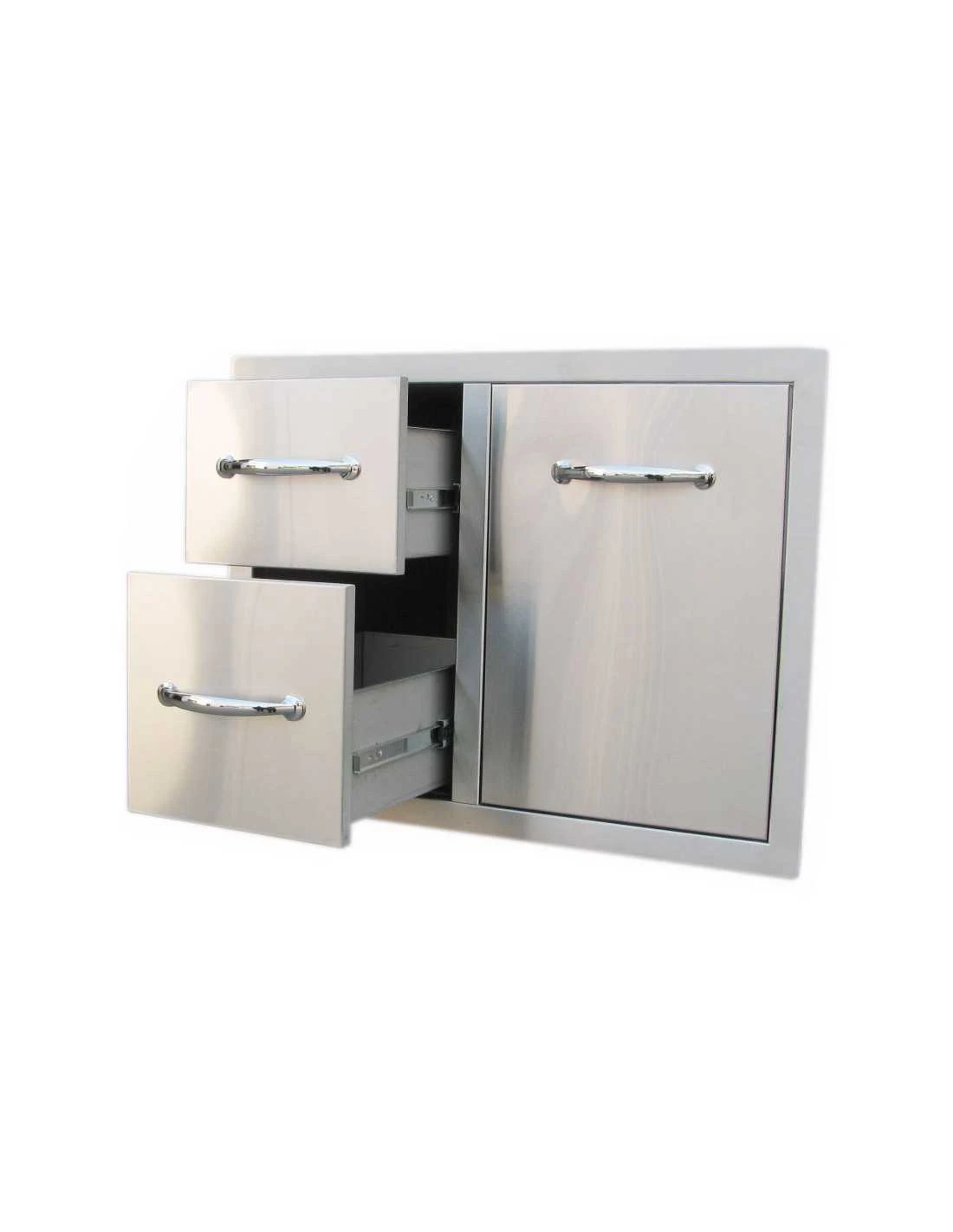 COMBO TIROIR DOUBLE AVEC PORTE (76CM) 3 COMBO TIROIR DOUBLE AVEC PORTE (76CM)