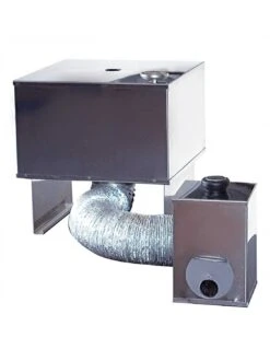 FUMOIR INOX 31x31CM DE BUYER