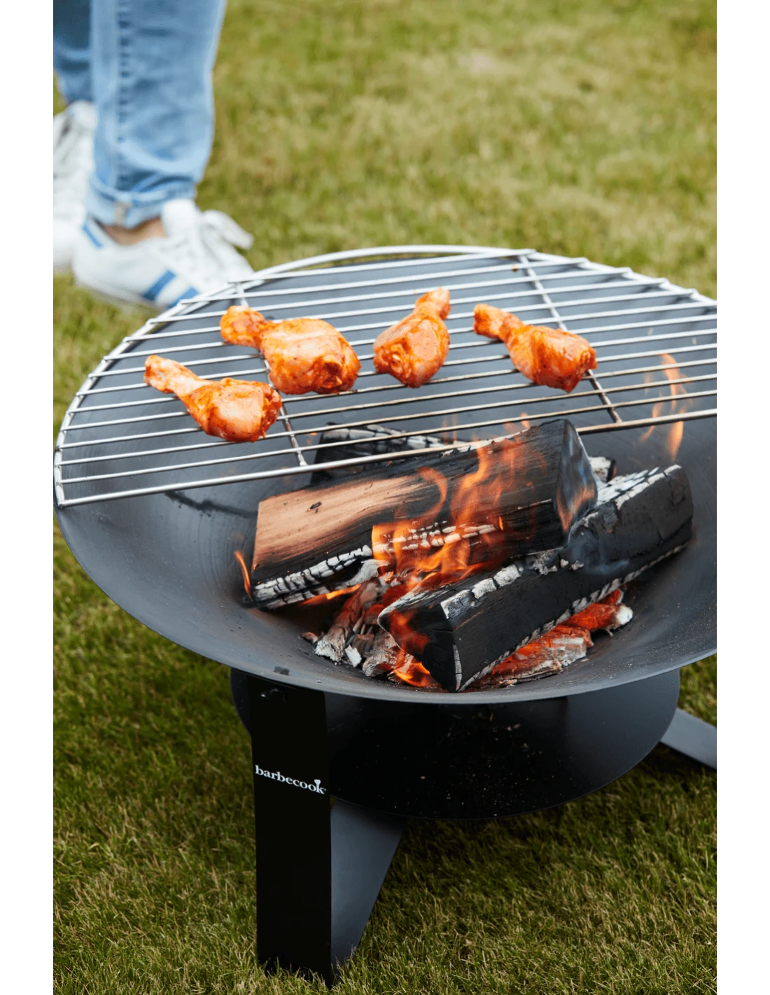 1/2 GRILLE INOX POUR BRASERO DIM 62CM - BARBECOOK 4 1/2 GRILLE INOX POUR BRASERO DIM 62CM - BARBECOOK – Image 2