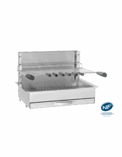 GRILLOIR ENCASTRABLE INOX 66CM FORGE ADOUR