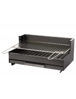 GRILLOIR VULCAIN ACIER FOND PLEIN 54X32