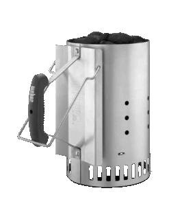 KIT CHEMINEE D'ALLUMAGE RAPIDFIRE WEBER + 2 KG BRIQUETTES