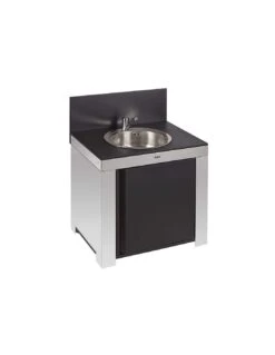 MODULO ENO INOX PORTE NOIRE EVIER