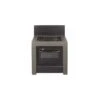 ENO MODULO COMBINE PLAQUE DE CUISSON ET FOUR ACIER GRIS CARGO 2 ENO MODULO COMBINE PLAQUE DE CUISSON ET FOUR ACIER GRIS CARGO -Barbecue Grillades Magasin modulo plaque de cuisson et four acier gris