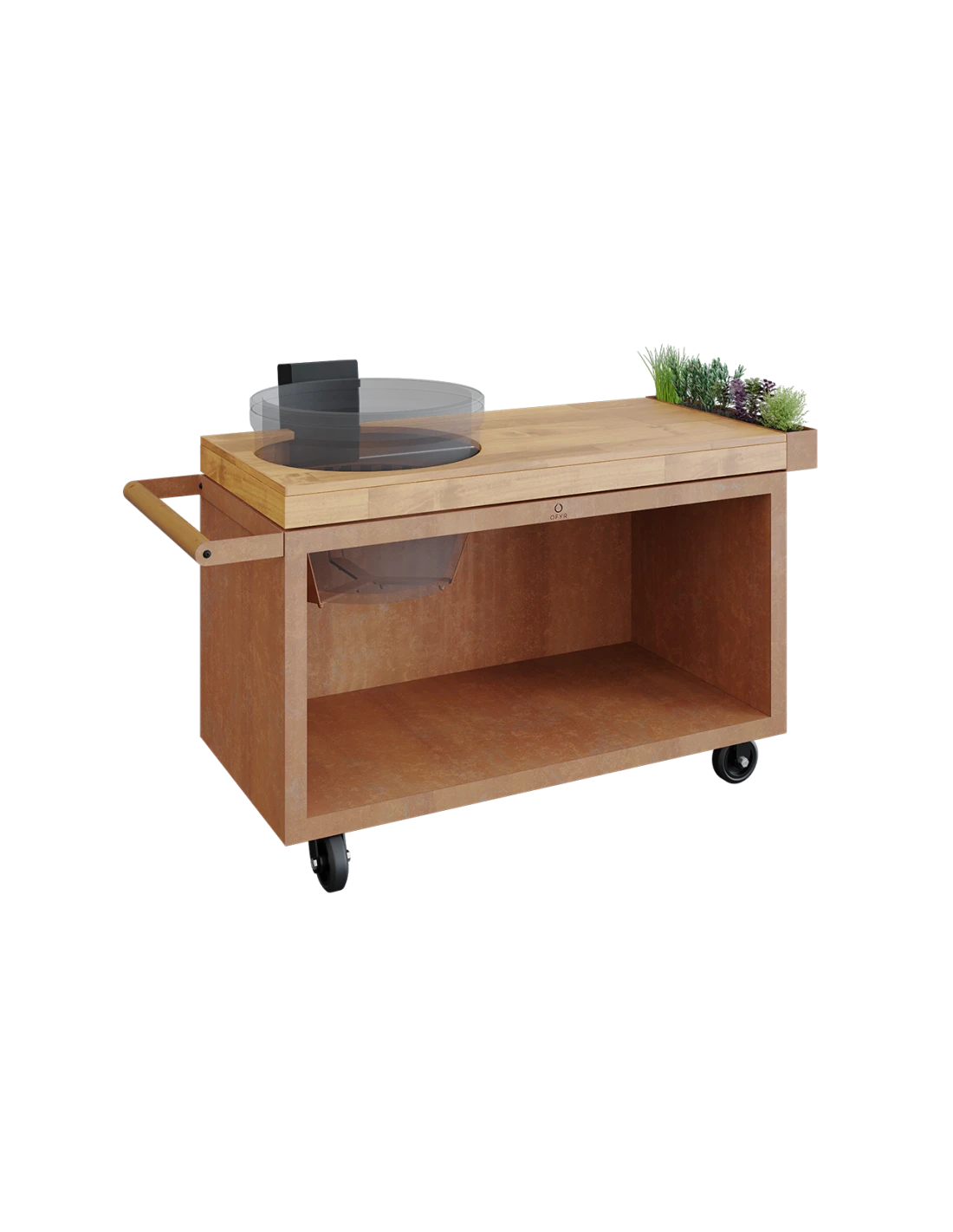 OFYR KAMADO TABLE CORTEN 135 PRO TECK KJ 3 OFYR KAMADO TABLE CORTEN 135 PRO TECK KJ