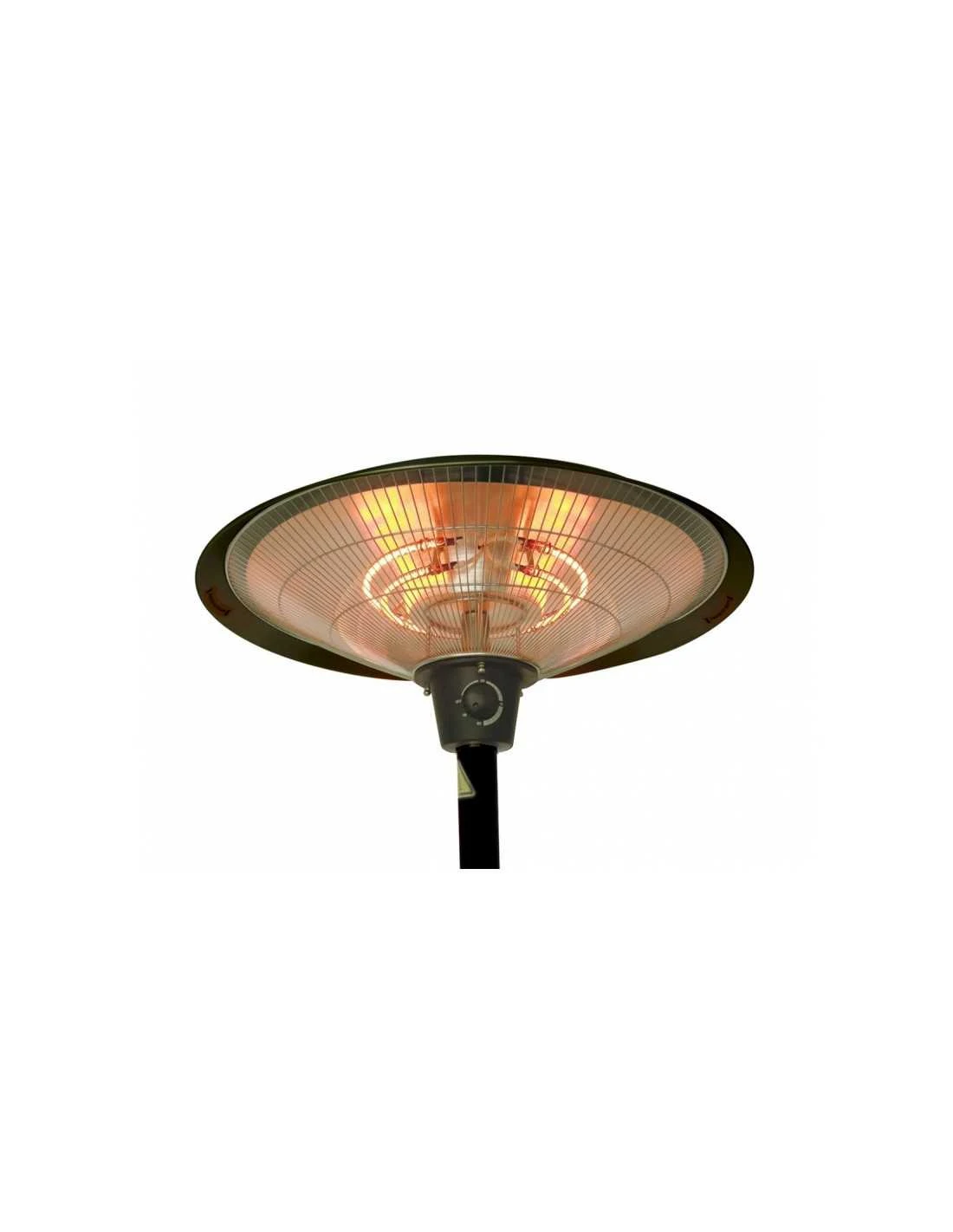 PARASOL CHAUFFANT ELECTRIQUE MILAN NOIR 4 PARASOL CHAUFFANT ELECTRIQUE MILAN NOIR – Image 2