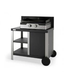 COMBO PLANCHA GAZ ALLURE DUO 260 + DESSERTE DUO