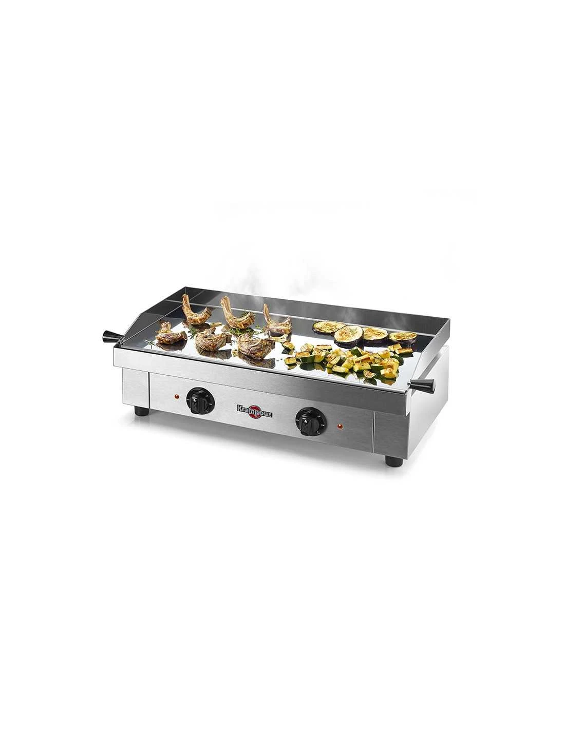 PLANCHA SAVEUR DOUBLE ELECTRIQUE KRAMPOUZ - 64x34 3 PLANCHA SAVEUR DOUBLE ELECTRIQUE KRAMPOUZ - 64x34