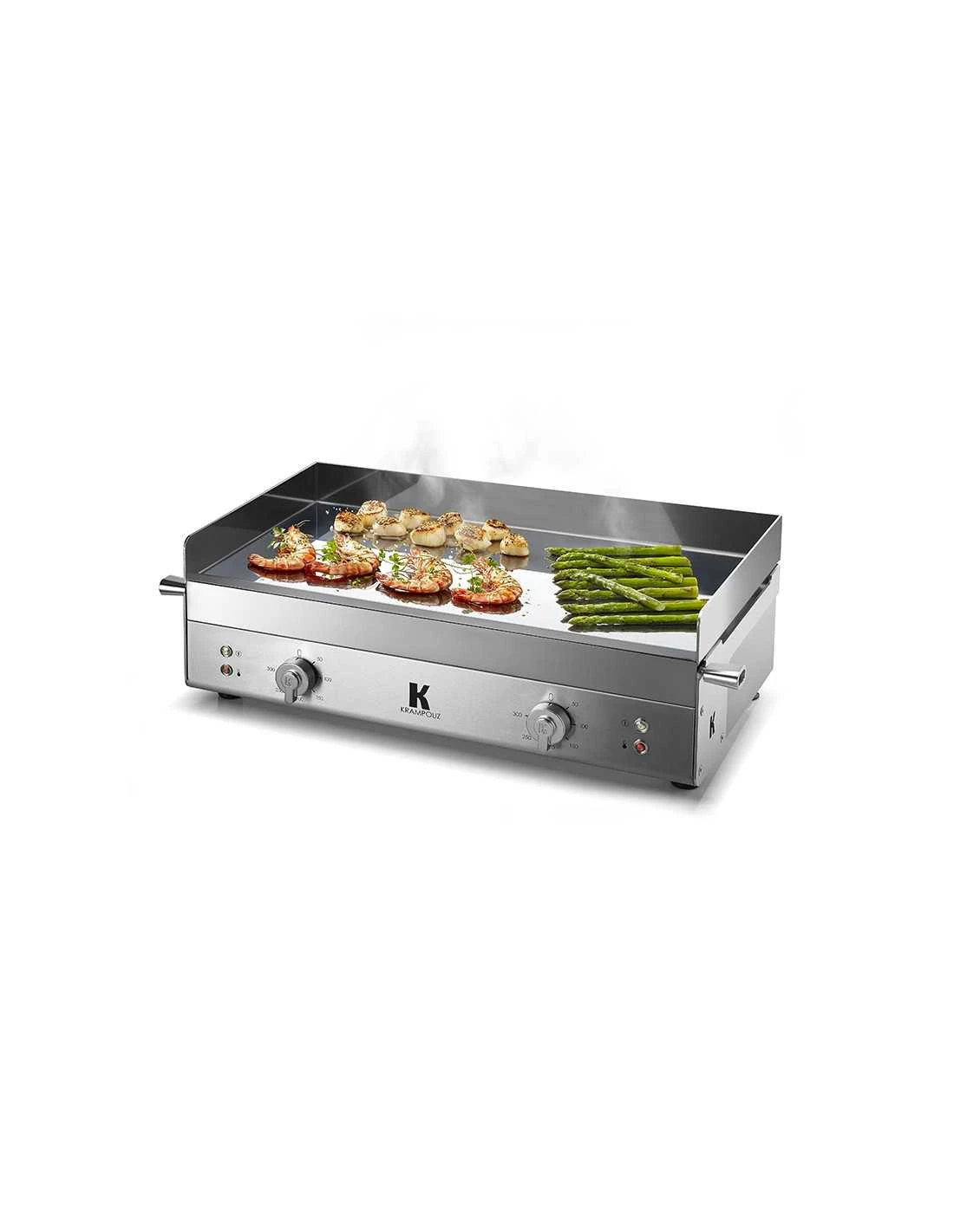 PLANCHA ELECTRIQUE KRAMPOUZ INOX - K - 65x39 3 PLANCHA ELECTRIQUE KRAMPOUZ INOX - K - 65x39