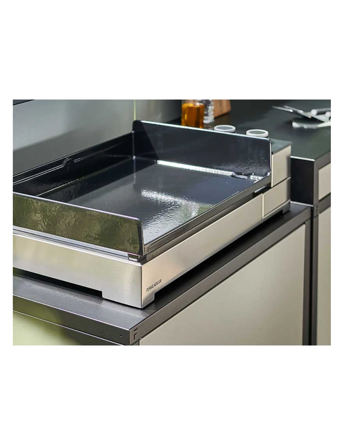 PLANCHA GAZ MODERN 75 NOIRE - FORGE ADOUR 5 PLANCHA GAZ MODERN 75 NOIRE - FORGE ADOUR – Image 3