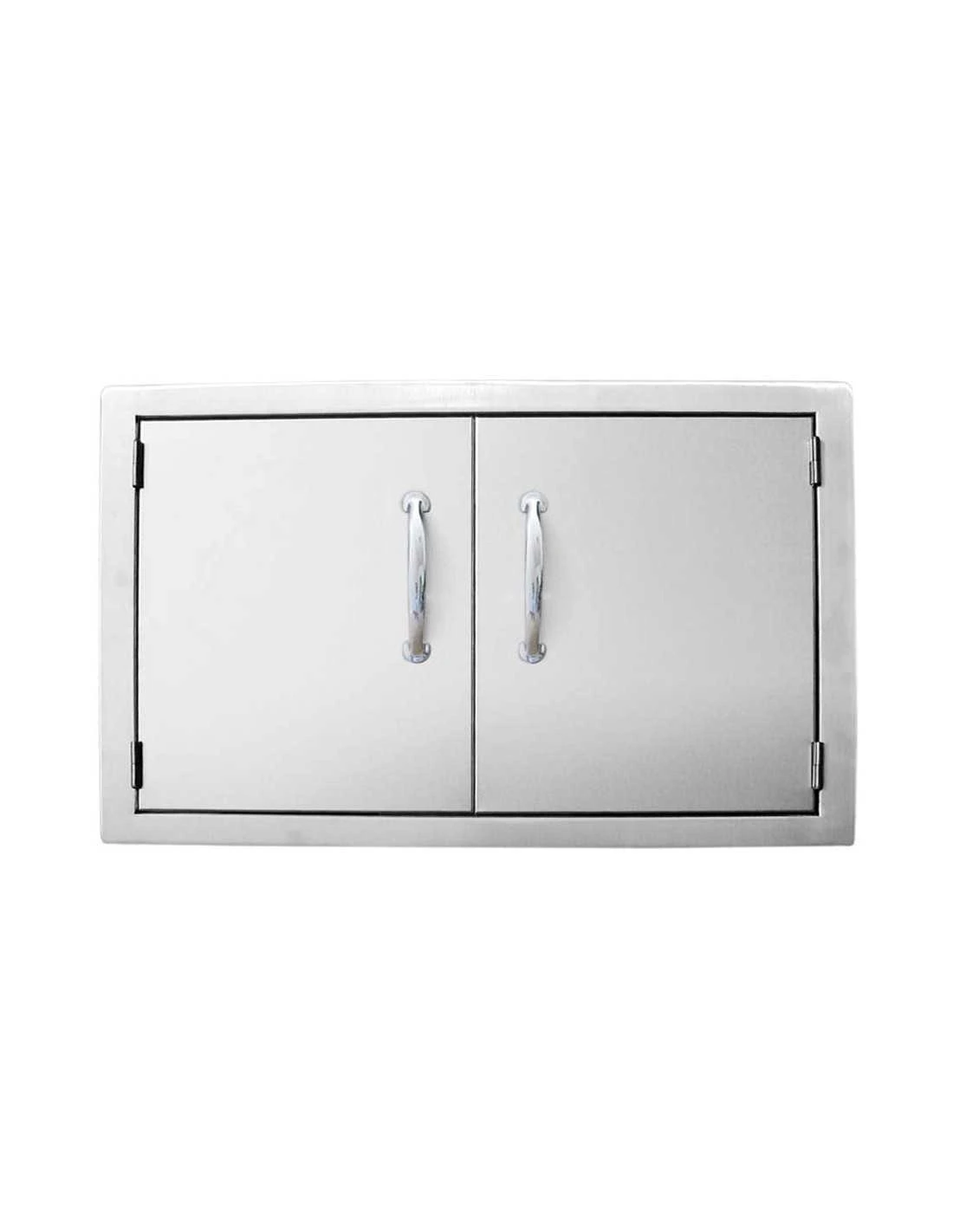 PORTE DOUBLE EN INOX GM- L106.8 X H 53.70 CM 4 PORTE DOUBLE EN INOX GM- L106.8 X H 53.70 CM – Image 2