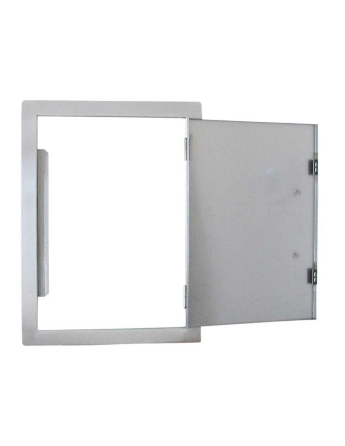 PORTE SIMPLE VERTICALE INOX - L43.20xH58.80 Cm 4 PORTE SIMPLE VERTICALE INOX - L43.20xH58.80 Cm – Image 2