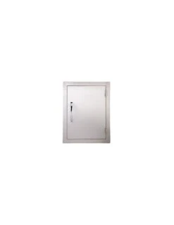 PORTE SIMPLE VERTICALE INOX - L43.20xH58.80 Cm