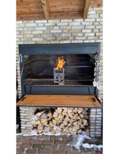 PRESENTOIR BOIS POUR BRAAI 1000