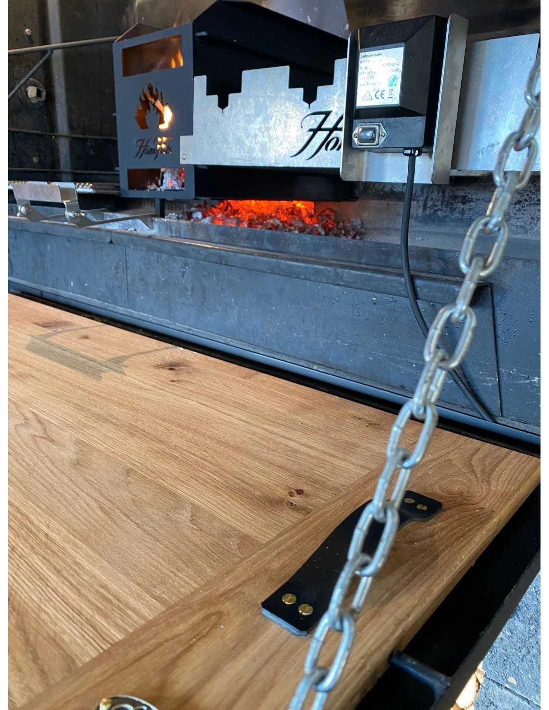 PRESENTOIR BOIS POUR BRAAI 1500 4 PRESENTOIR BOIS POUR BRAAI 1500 â Image 2