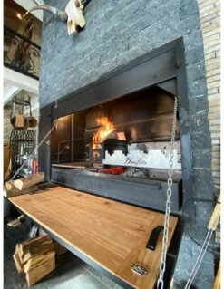 PRESENTOIR BOIS POUR BRAAI 1500