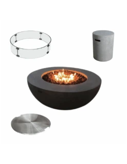 BRASERO GAZ LUNAR BOWL FULL OPTION - ELEMENTI 25 BRASERO GAZ LUNAR BOWL FULL OPTION - ELEMENTI -Barbecue Grillades Magasin set lunar bowl full option elementi 4