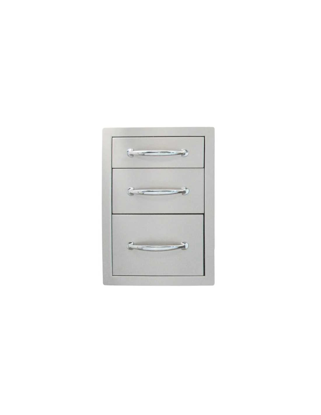 TIROIR TRIPLE INOX (l36CM) - SUNSTONE 4 TIROIR TRIPLE INOX (l36CM) - SUNSTONE – Image 2